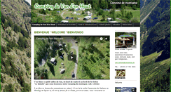 Desktop Screenshot of campingdevandenhaut.com